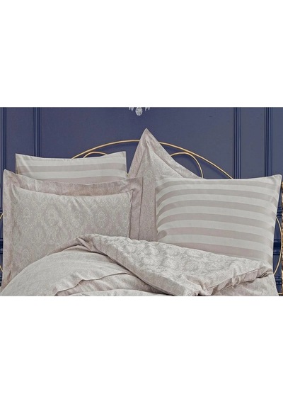 Monaco Bambu Jakar Kumaş Taş Ikili Oksford 60x80 Cm Yastık Kılıfı - 1325 Çok Renkli