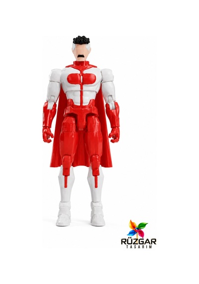 İnvincible Omni Man Tüm Eklemleri Hareketli Robot Dummy Aksiyon Figür Oyuncak Titan 13