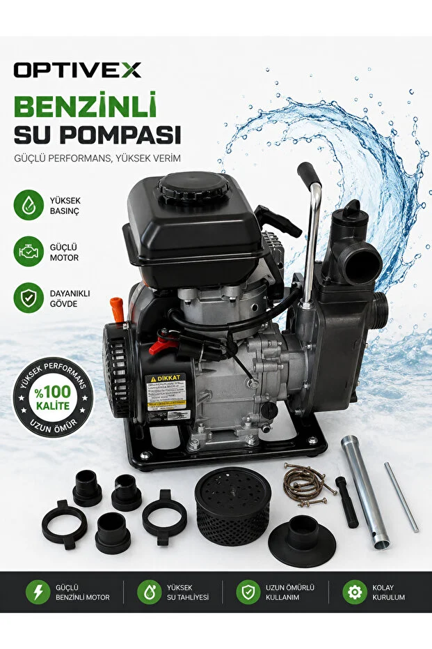 Benzinli Su Pompası Su Motoru