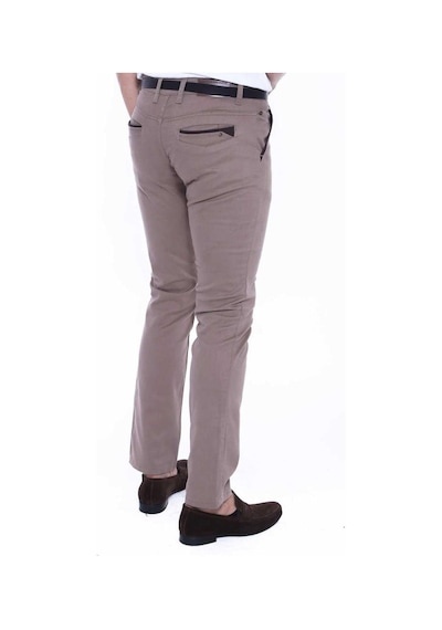 Gabardin Kumaş Bej Erkek Pantolon - Wessi Bej
