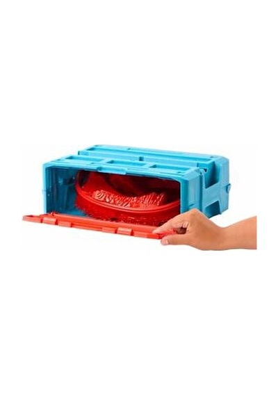 Hot Wheels Alev Temalı Akrobasi Seti Hmc04 16 Yol Yapım Parçası Ve 1 Oyuncak Araba Karışık