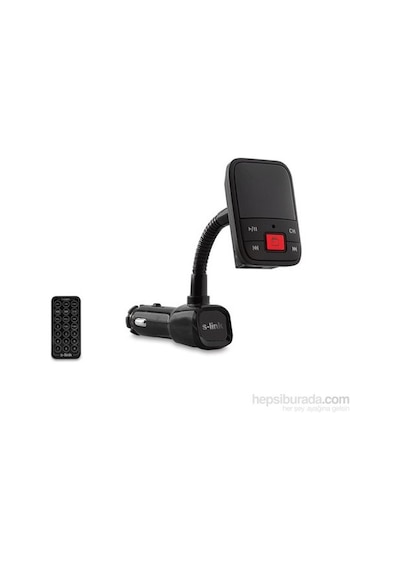 S-link Sl-fm65 Sd/usb Destekli Fm + 2.1a Usb Şarj Portu - Pratik Kullanım