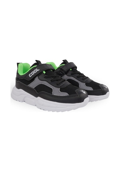 Cool Zoom-24 Sneaker Ortopedik Çocuk Spor Ayakkabı Siyah