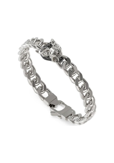 Guess Jgujumb06083jwsts Erkek Bileklik Metalik Gri