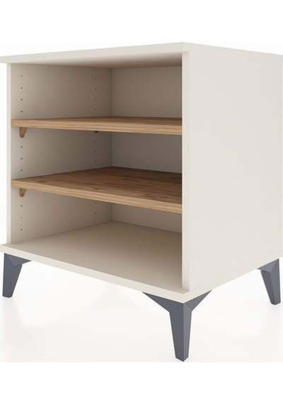 Hyperion Komodin 2 Raflı 60x44x64 Aytaşı-çam Aytaşı
