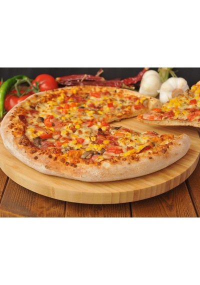 Ahşap Döner Başlıklı Pasta Sıvama Standı 25 Cm