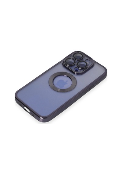 Flzdgnkr Newface Apple, Uyumlu iPhone 15 Pro Max Kılıf Slot Silikon - Mor