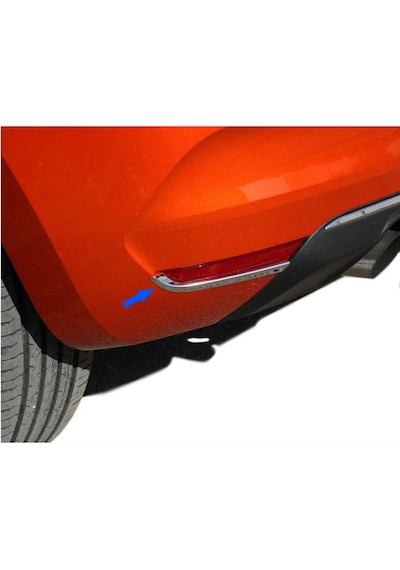Renault Clio 5 Arka Reflektör Çerçevesi Kromu Nikelajı Set