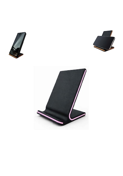 Özel Üretim Telefon Standı Telefon Tutucu Masaüstü Vb. İçin Özel Tasarım Ebat: 10,3 Cm X 6,9 Cm X 7 Cm Siyah - Pembe Özel Üretim Telefon Standı Telefon Tutucu Masaüstü Vb. İçin Özel Tasarım Ebat: 10,3 Cm X 6,9 Cm X 7 Cm Siyah - Pembe