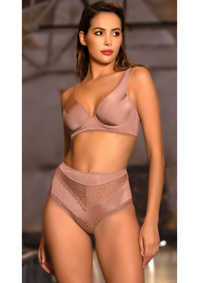 Lenaca Giorgia Wire Bra, Vizon Konforlu Ve Şık Sütyen Çok Renkli