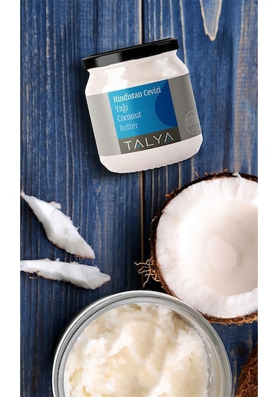 Talya Soğuk Sıkım %100 Saf ve Doğal Katı Hindistan Cevizi Yağı 150 ML