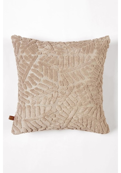 Tr Bohem Özel Tasarım Punch Panç Desen Kare Dekoratif Kırlent Kılıfı 50x50 Cm Forest Natural Genel