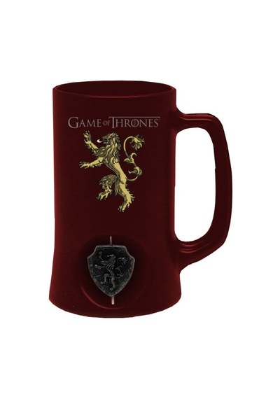 Game Of Thrones 3D Rotating Lannister Red Stein Bardak