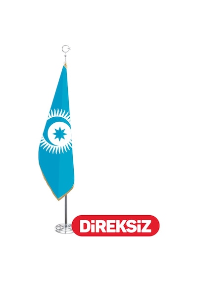 Türk Devletleri Teşkilatı (Telalı-Simli) 100x150 cm