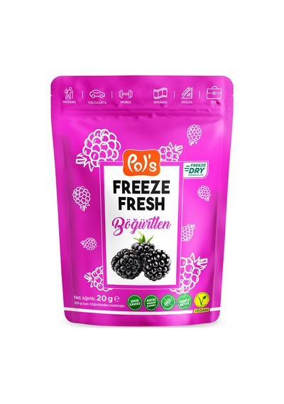 Pol's Freeze Fresh Böğürtlen 20 G - 6 Adet Tarı