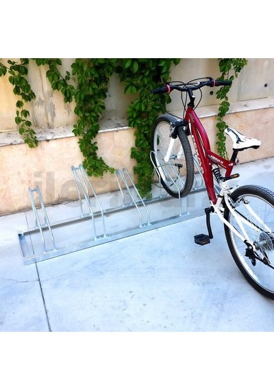 Bisiklet Park Yeri Beşli Galvaniz 40x175 Cm, Bisiklet Park Demiri-562 Çok Renkli