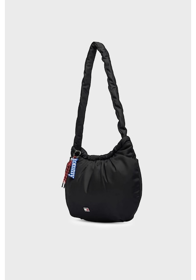 Tommy Jeans Charmlı Omuz Askılı Çanta Kadın Çanta Aw0aw18783 Bds Siyah