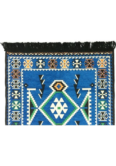 Shark Anadolu Kilim Mavi Renkli
