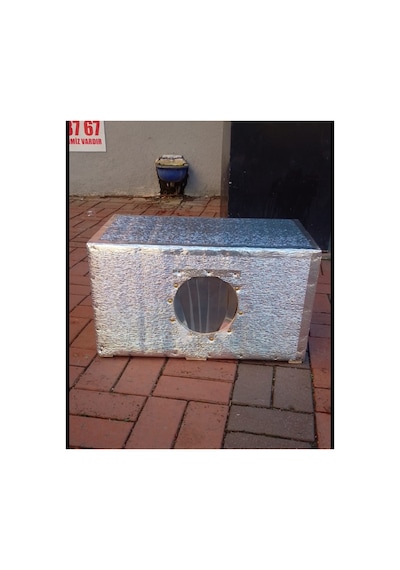 Kedi Evi Kedi Yuvası İzalasyonlu Tam Korunaklı 60x37x35 Cm