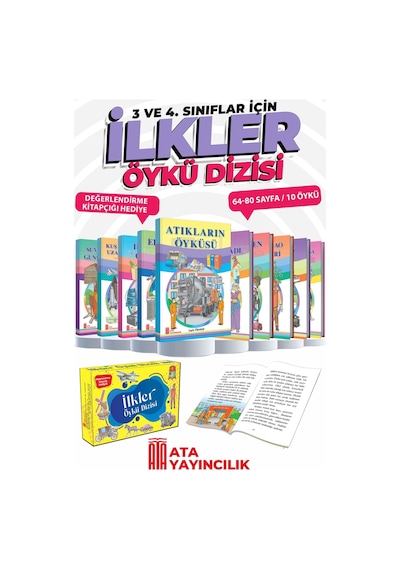 Ata Yayıncılık Ilkler Öykü Dizisi (3, 4 Ve 5. Sınıflar)