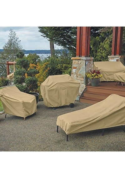 Classic Accessories Terrazzo Suya Dayanıklı 11 Metre Veranda Şemsiyesi Kılıfı, Veranda Mobilyası Kılıfları Diğer