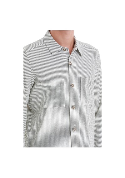 Hatemoğlu Yeşil Klasik Fit Çizgili Uzun Kollu Overshirt Gömlek Ceket 24d190000048 Ysc Yeşil Hatemoğlu Yeşil Klasik Fit Çizgili Uzun Kollu Overshirt Gömlek Ceket 24d190000048 Ysc Yeşil