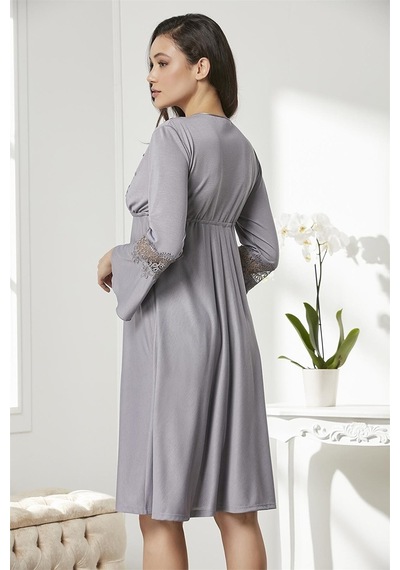 Pierre Cardin 5325 Kadın Penye Dantelli 6'lı Çeyizliktakım-royal ROYAL