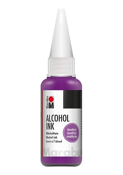 Marabu Alcohol Ink Alkol Bazlı Mürekkep 20 Ml. Amethyst
