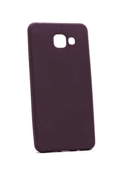 Galaxy Uyumlu A5 2016 Kılıf Zore Premier Silikon Kapak Mürdüm