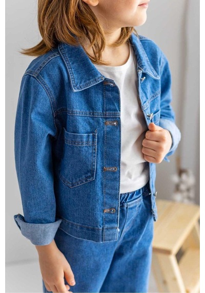 Oliven The Kid Oliventhekid Unisex Koyu Mavi Kot Ceket Koyu Mavi Koyu Mavi