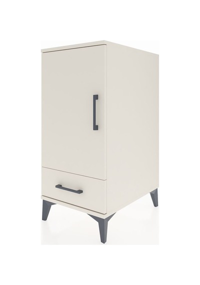 Kronos Komodin 3 Raflı Tek Çekmeceli Tek Kapaklı 44x59x96 Aytaşı-aytaşı Aytası