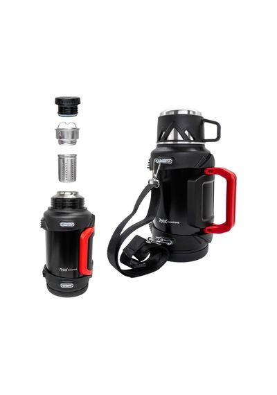 Rox Camping 1500 Kamp Termos 1.5 Lt Siyah