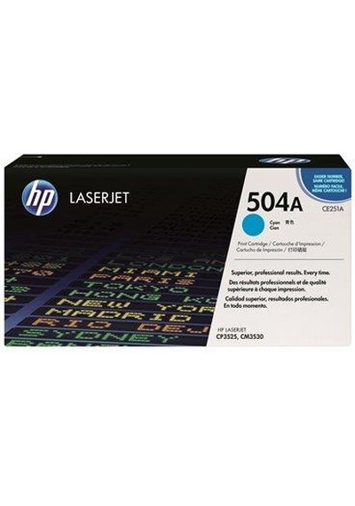 Hp 504A Ce251A Mavi Toner