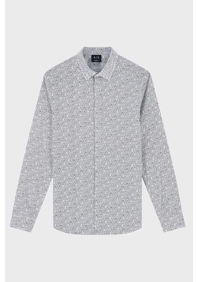 Armani Exchange Tamamı Logolu Slim Fit Uzun Kollu Gömlek Erkek Gömlek Xm000625 Af13184 F0219 Kırık Beyaz Armani Exchange Tamamı Logolu Slim Fit Uzun Kollu Gömlek Erkek Gömlek Xm000625 Af13184 F0219 Kırık Beyaz