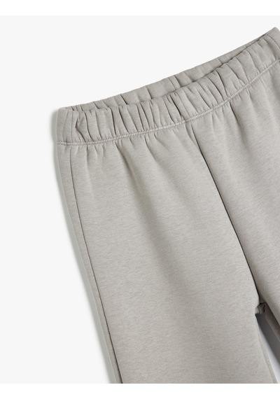 Koton Beli Lastikli Basic Jogger Eşofman Altı Gri 5wkg40329ak Gri