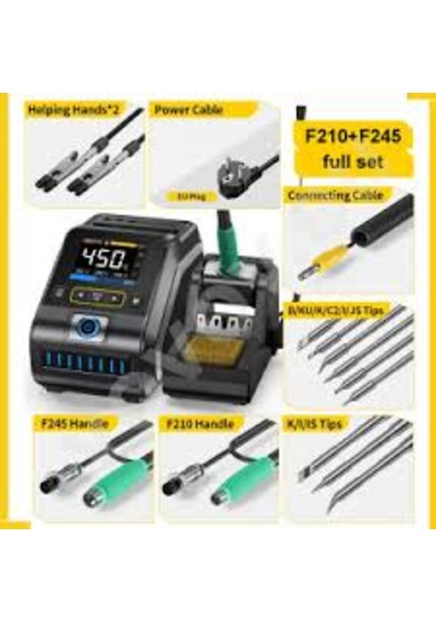 Fnirsi Dws200 F210 F245 Set Dijital Lehimleme İstasyonu