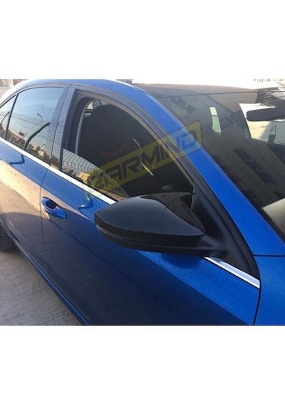 Skoda Octavia 2013-2020 Batman Yarasa Ayna Kapağı Piano Black Abs