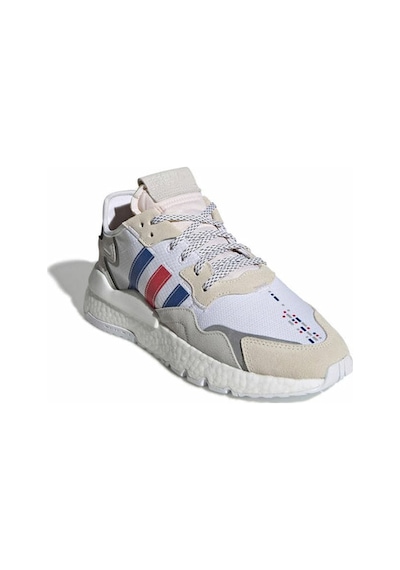Adidas Eh1293 Nıte Jogger Erkek Spor Ayakkabı Beyaz - Gri - Kırmızı