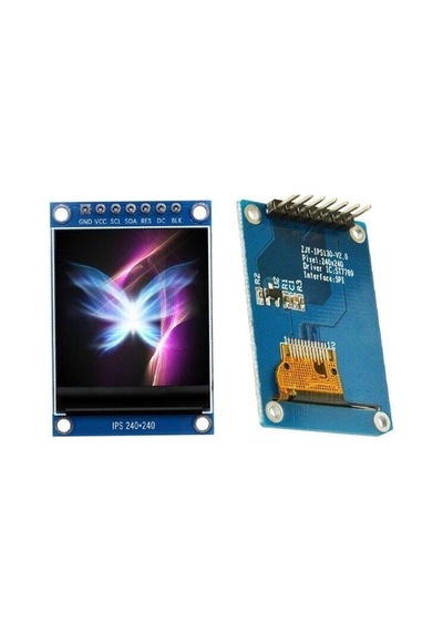 St7789 1.3 İnç 240x240 Ips Hd Tft Lcd Oled Ekran Modülü