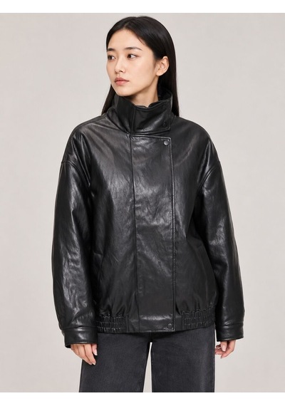 Loft Oversize Kadın Mont Pu Lf2043973 Q1.v1 Siyah
