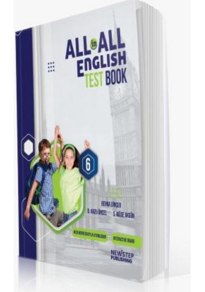 6.sınıf All İn All Test Book İngilizce Kitap