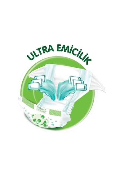 Bebem Natural Bebek Bezi 1 Numara 2 - 5 KG Yenidoğan Mega Fırsat Paketi 320 Adet 5'li