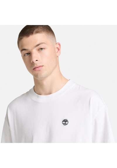 Timberland Dunstain River Erkek Beyaz T-shirt Tb0a6gh31001 2800324