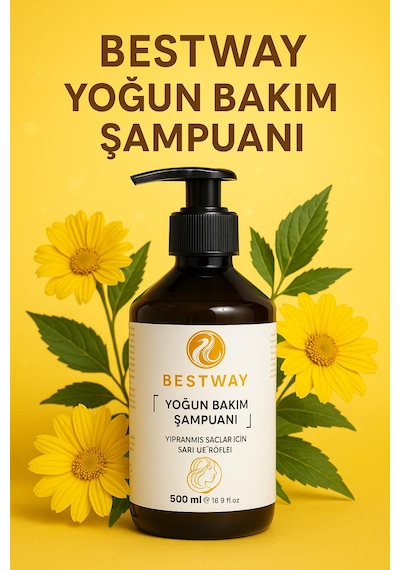 Bestway Sarı Ve Röfleli Saçlar İçin Yoğun Bakım Şampuanı