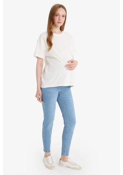 DeFacto Skinny Fit Yüksek Bel Düz Paça Standart Boy Hamile Pantolon Z6884AZ24SPIN89