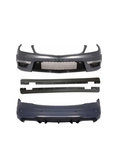 Autogp Mercedes W204 C63 Body Kit Tampon Seti 2012 / 2014 Makyajlı