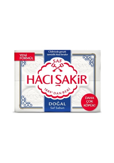 Doğal Beyaz Kalıp Sabun 4x150 G Diğer