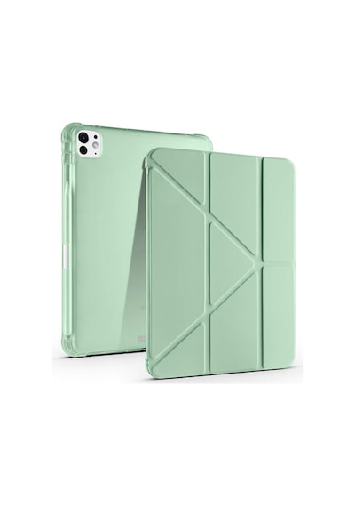 Aksesuarcim Apple iPad Uyumlu Pro 11 2025 M5 İle Uyumlu Kılıf Silikon Yumuşak Kalem Bölmeli Esnek 4 Farklı Stand Olabilen Tablet Kılıfı Açık Yeşil Sku: Zeusb0g1tfwvx4 Arka Kapak Aksesuarcim Apple iPad Uyumlu Pro 11 2025 M5 İle Uyumlu Kılıf Silikon Yumuşak Kalem Bölmeli Esnek 4 Farklı Stand Olabilen Tablet Kılıfı Açık Yeşil Sku: Zeusb0g1tfwvx4 Arka Kapak