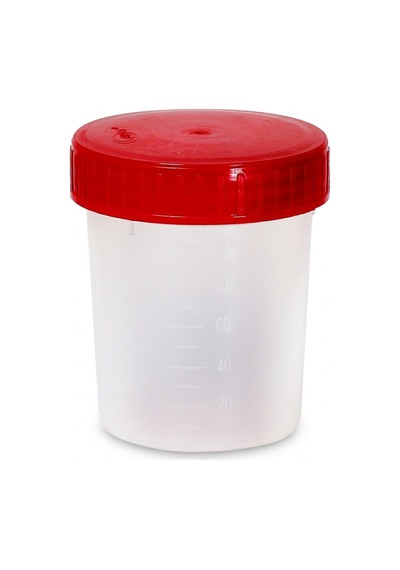 Steril Paketli İdrar Numune Kabı -100 Ml Mint
