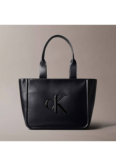 Calvin Klein Bold Monogram Siyah Kadın Tote Çanta-9422 Black